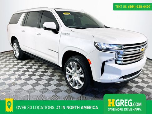 Used 2021 Chevrolet Suburban High Country image 1