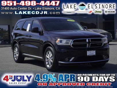 Certified 2018 Dodge Durango SXT