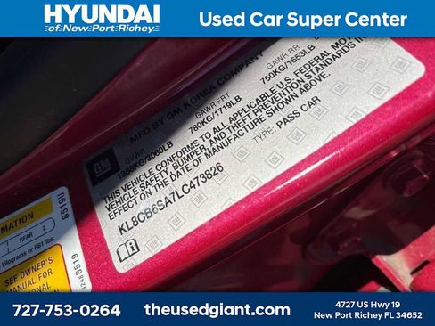 Used 2020 Chevrolet Spark LS FWD image 12