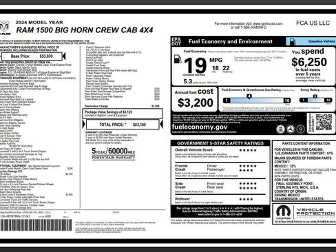 Used 2024 RAM 1500 Big Horn AWD/4WD image 22