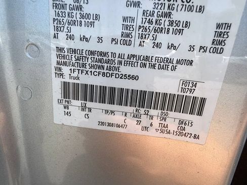 Used 2013 Ford F150 STX w/ Mid Equipment Group RWD image 17