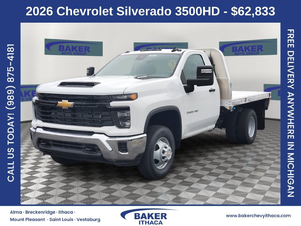New 2026 Chevrolet Silverado 3500 W/T w/ WT Convenience Package AWD/4WD image 4