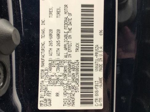 Used 2022 Toyota Tundra SR5 RWD image 27