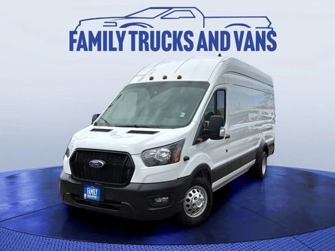 Used 2022 Ford Transit 350 148 High Roof Extended AWD w/ Parcel Delivery Package image 1