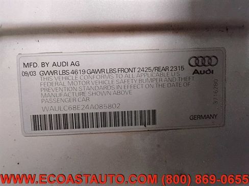 Used 2004 Audi A4 1.8T AWD/4WD image 24