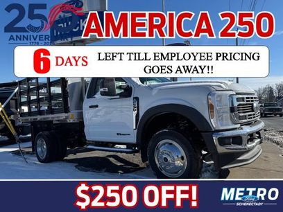 New 2024 Ford F550 4x4 Regular Cab Super Duty w/ XL Chrome Package
