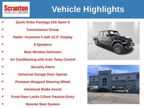 New 2026 Jeep Gladiator Sport image 6