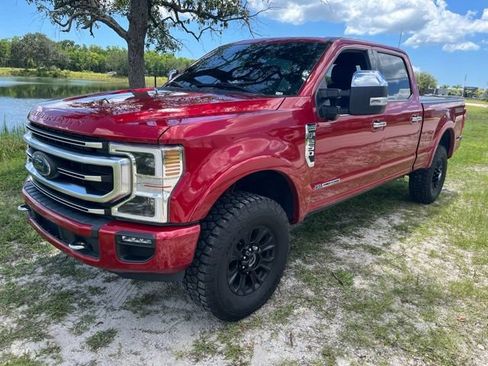 Used 2021 Ford F250 Platinum w/ Tremor Off-Road Package AWD/4WD image 1