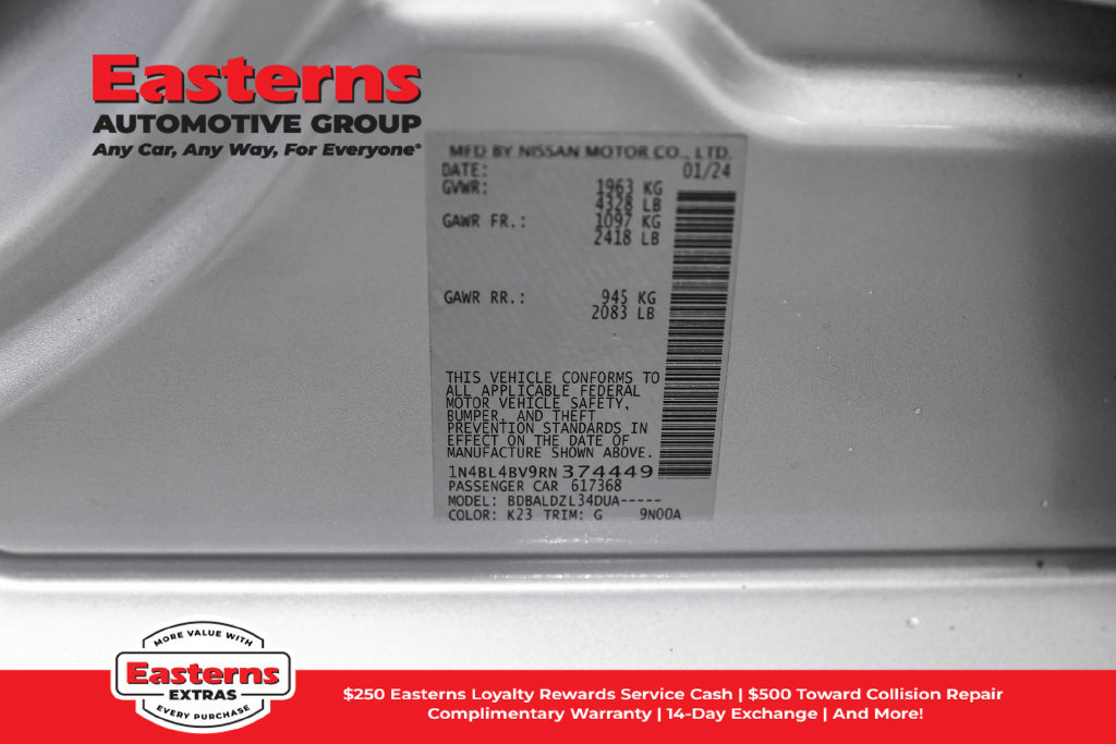 Used 2024 Nissan Altima 2.5 S FWD image 35