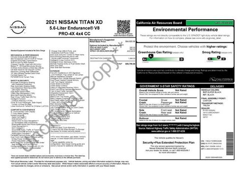 Used 2021 Nissan Titan PRO-4X AWD/4WD image 3