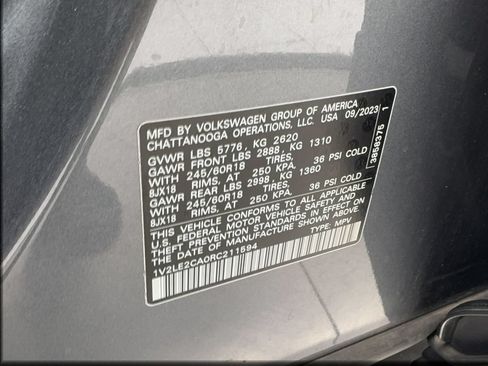 Used 2024 Volkswagen Atlas Cross Sport SE AWD/4WD image 48
