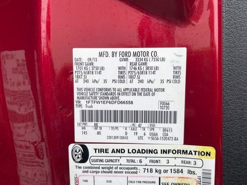 Used 2013 Ford F150 XLT w/ Luxury Equipment Group image 25