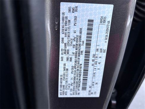 Used 2022 Ford F350 Lariat w/ Lariat Ultimate Package image 32