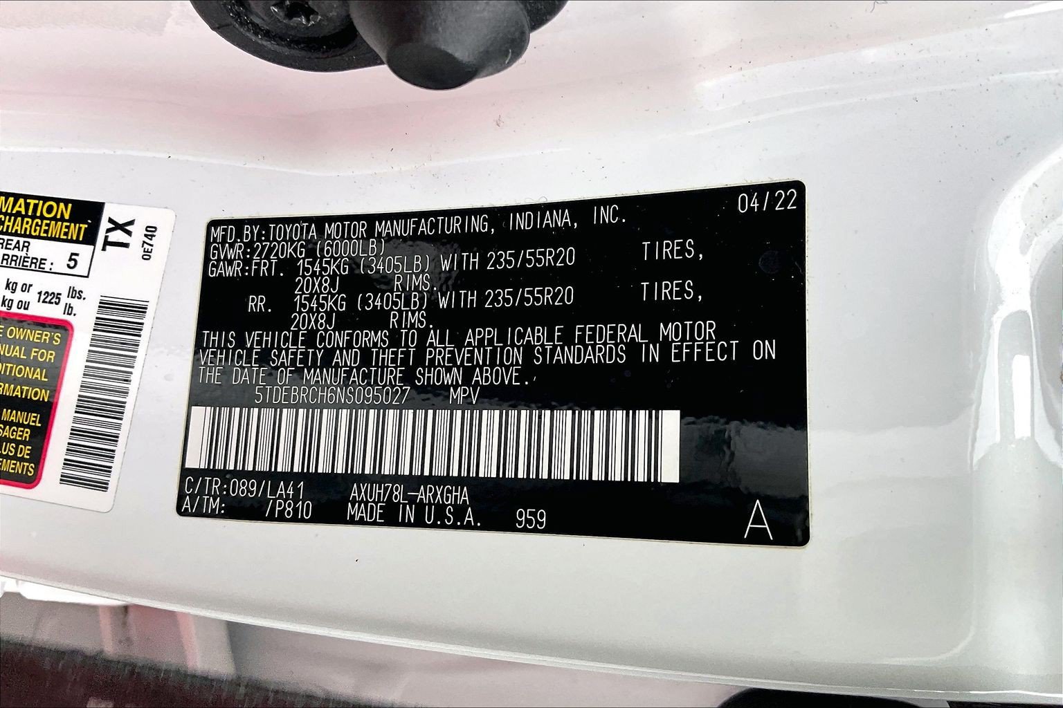 Used 2022 Toyota Highlander Platinum AWD/4WD image 37