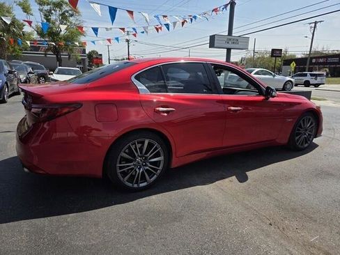 Used 2018 INFINITI Q50 Red Sport 400 w/ Sensory Package (Sport) image 18