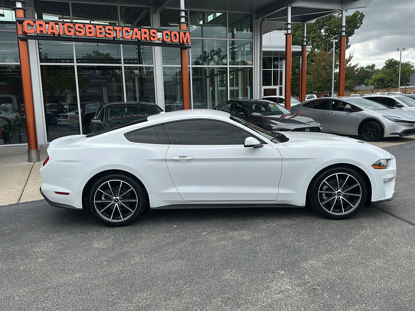 Used 2018 Ford Mustang Premium w/ Wheel & Stripe Package RWD image 2