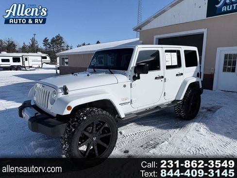 Used 2014 Jeep Wrangler Unlimited Sahara w/ Connectivity Group image 1