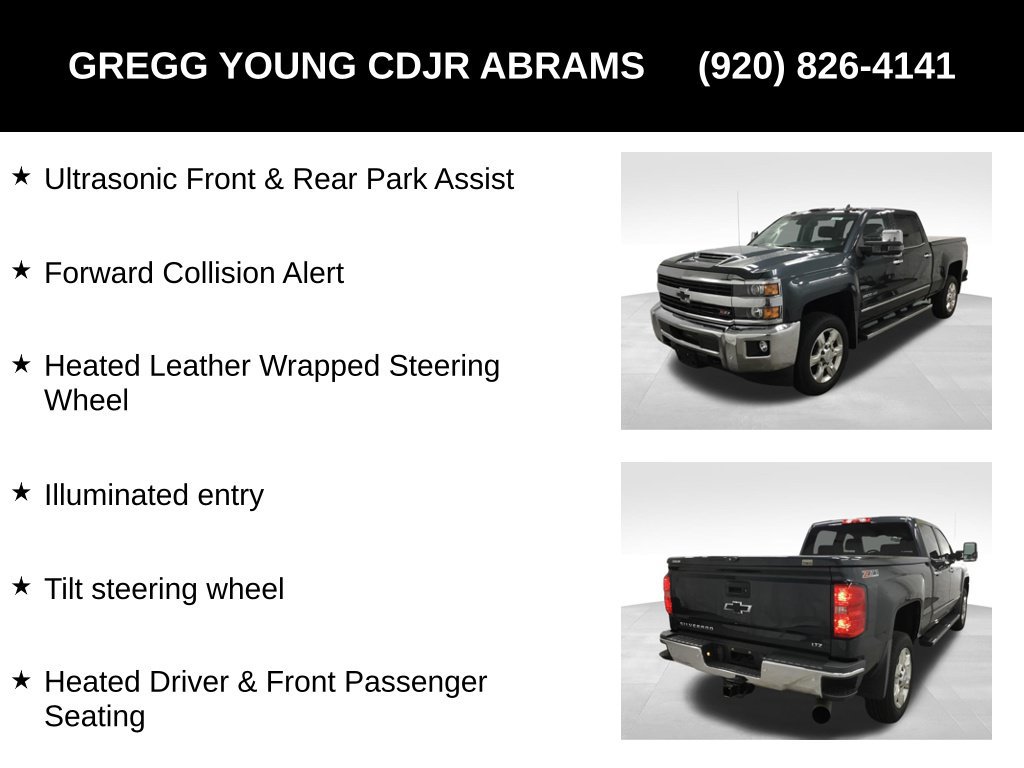 Used 2017 Chevrolet Silverado 2500 LTZ w/ Duramax Plus Package AWD/4WD image 19