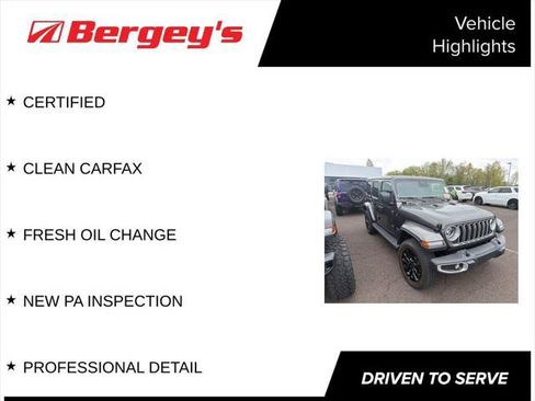 Certified 2025 Jeep Wrangler Unlimited Sahara AWD/4WD image 5