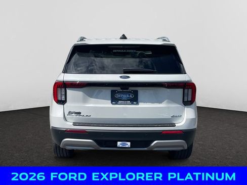 New 2026 Ford Explorer Platinum w/ LUX Leather Package AWD/4WD image 4
