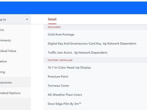 Used 2026 Lexus GX 550 w/ Cold Area Package image 30