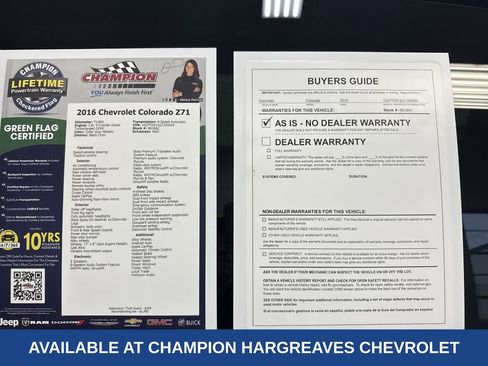 Certified 2016 Chevrolet Colorado Z71 image 44