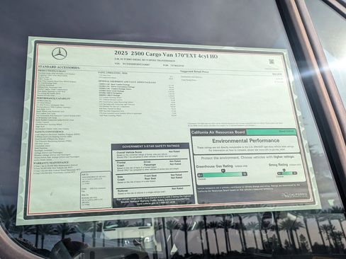 New 2025 Mercedes-Benz Sprinter 2500 image 15