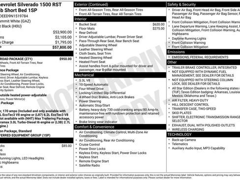Certified 2022 Chevrolet Silverado 1500 RST w/ Z71 Off-Road Package image 36