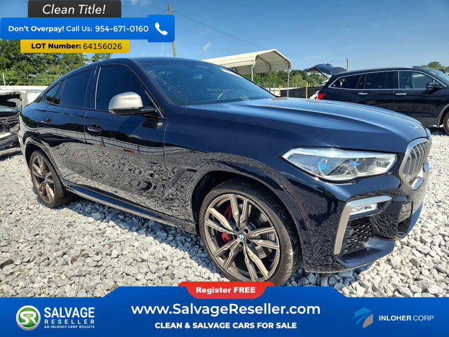 Used 2021 BMW X6 M50i w/ Executive Package AWD/4WD image 5