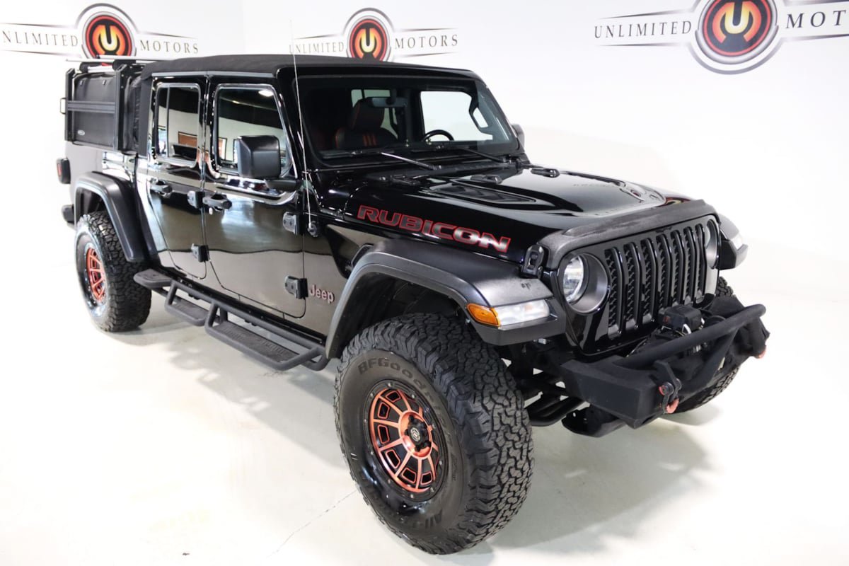 Used 2021 Jeep Gladiator Rubicon w/ Dual Top Group AWD/4WD image 9
