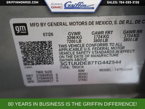 New 2026 GMC Sierra 1500 SLT w/ SLT Premium Plus Package AWD/4WD image 36