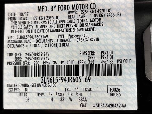 Used 2018 Lincoln MKZ Reserve w/ Technology Package AWD/4WD image 28