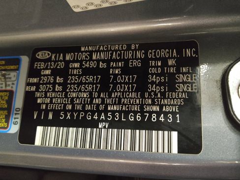 Used 2020 Kia Sorento FWD V6 image 33