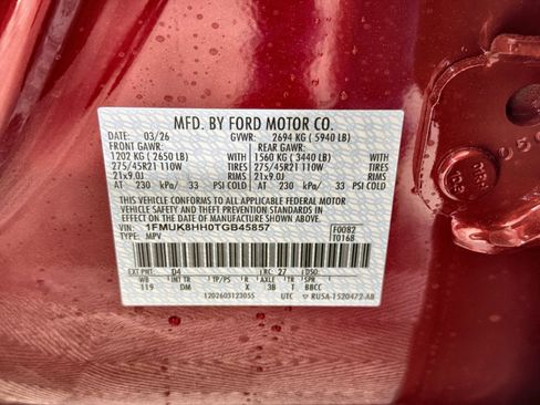 New 2026 Ford Explorer Platinum image 38