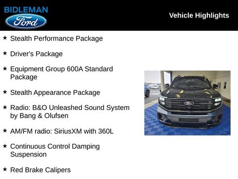 Used 2025 Ford Expedition Platinum w/ Stealth Performance Package image 8