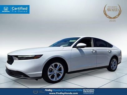 Certified 2025 Honda Accord LX