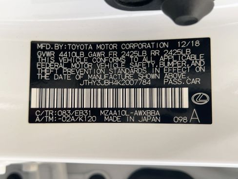 Used 2019 Lexus UX 200 F Sport w/ F Sport Premium Package image 21