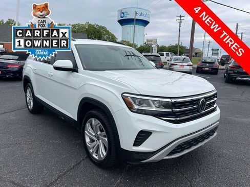 Used 2021 Volkswagen Atlas SE AWD/4WD image 4