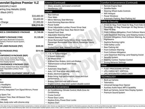 Used 2023 Chevrolet Equinox Premier AWD/4WD image 49