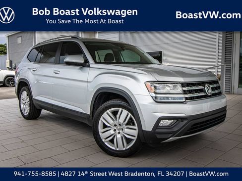 Used 2019 Volkswagen Atlas SE w/ Towing Package FWD image 1