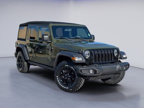 Used 2021 Jeep Wrangler Unlimited Willys image 2