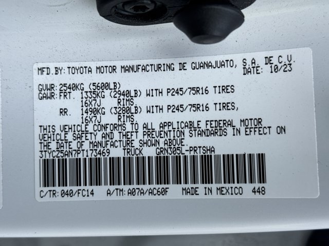Used 2023 Toyota Tacoma SR5 w/ Technology Package AWD/4WD image 30