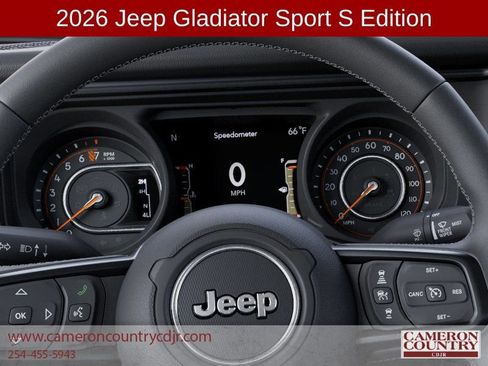 New 2026 Jeep Gladiator Sport AWD/4WD image 17