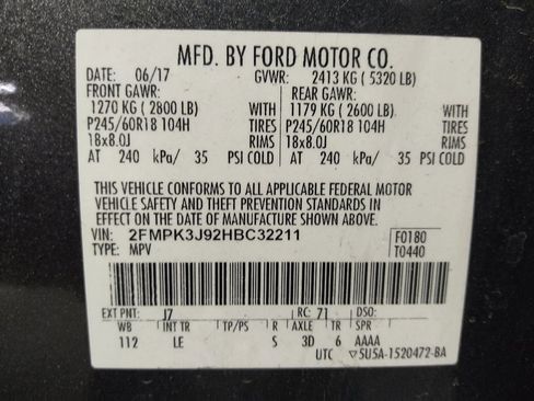 Used 2017 Ford Edge SEL w/ Equipment Group 201A FWD image 33