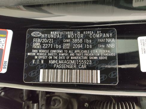 Used 2021 Hyundai Elantra SEL FWD image 33