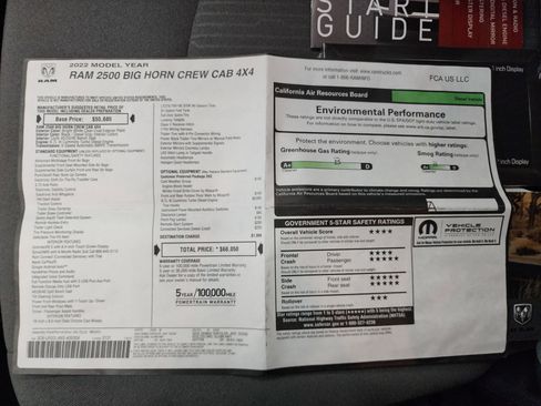 Used 2022 RAM 2500 Big Horn w/ Cold Weather Group image 45