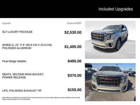 Used 2023 GMC Yukon SLT w/ SLT Luxury Package image 7
