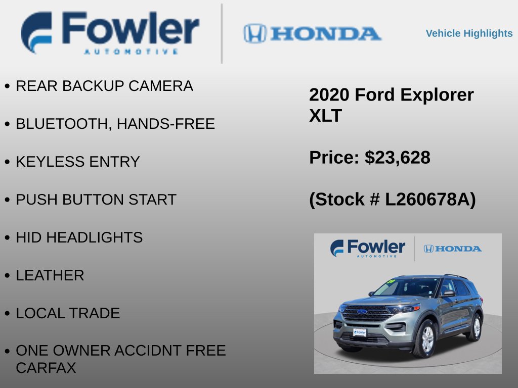 Used 2020 Ford Explorer XLT w/ Comfort Package AWD/4WD image 4