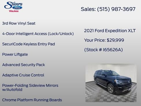 Used 2021 Ford Expedition XLT AWD/4WD image 34