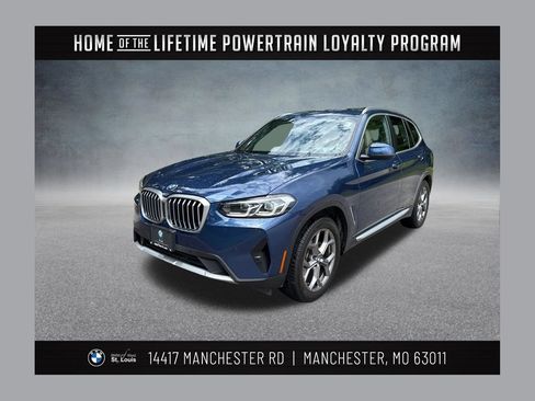 Used 2022 BMW X3 xDrive30i w/ Premium Package 2 (ZPA) AWD/4WD image 1